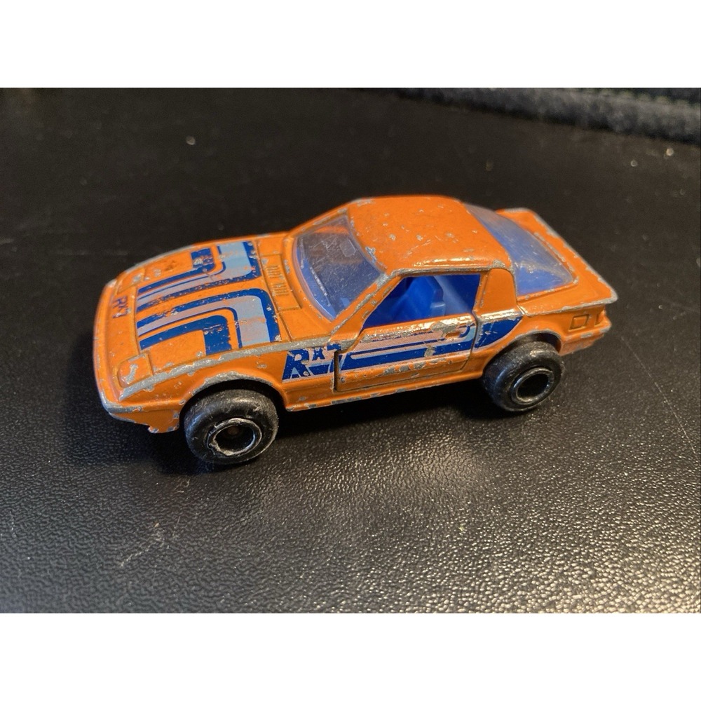 Majorette Mazda RX7 #257 1:56 Scale Diecast Car‎ Working Doors ~ Made in France